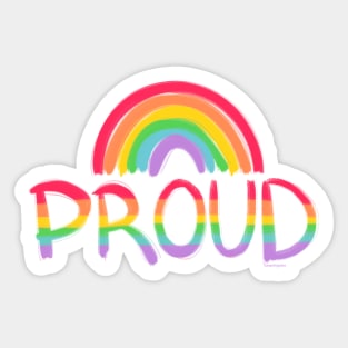 Proud Rainbow Sticker